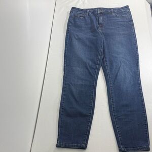 Buffalo David Bitton Mollie Women's Dark Blue High Rise, Stretch Skinny Jeans